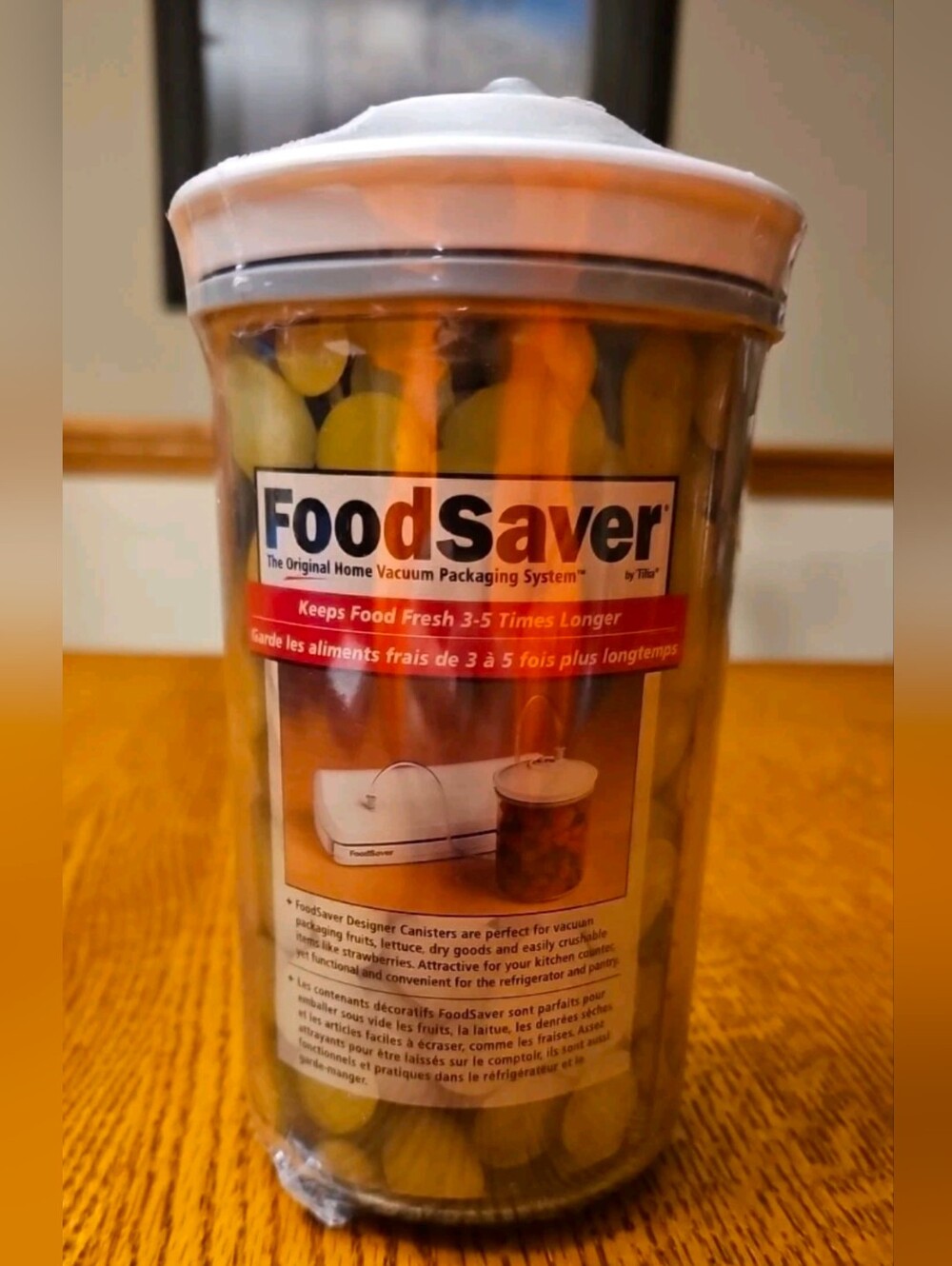 Foodsaver Food Saver 1 Quart Clear Canister Vacuum Packaging System NEW Sealed